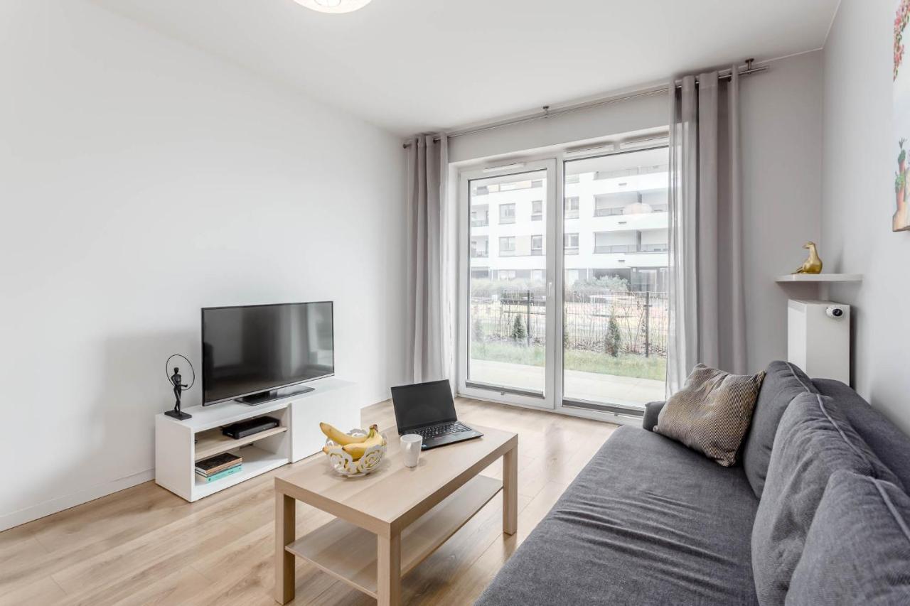 Chill Apartments Mokotow Business Center Warszawa Exteriör bild