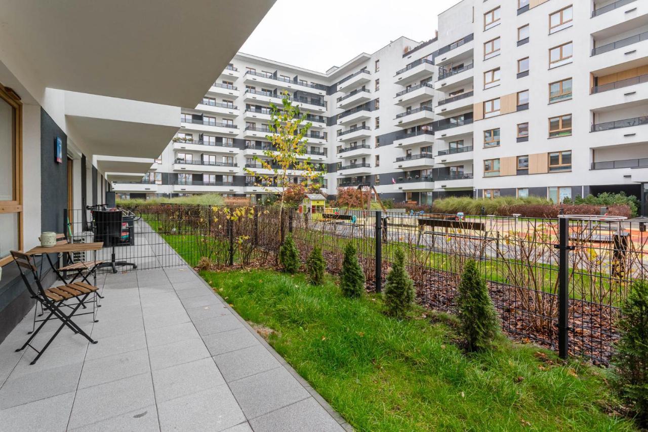 Chill Apartments Mokotow Business Center Warszawa Exteriör bild