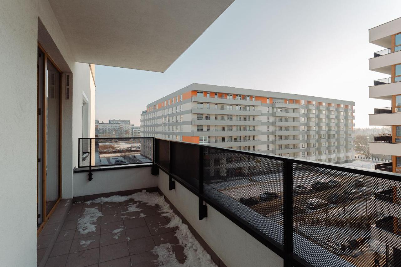 Chill Apartments Mokotow Business Center Warszawa Exteriör bild