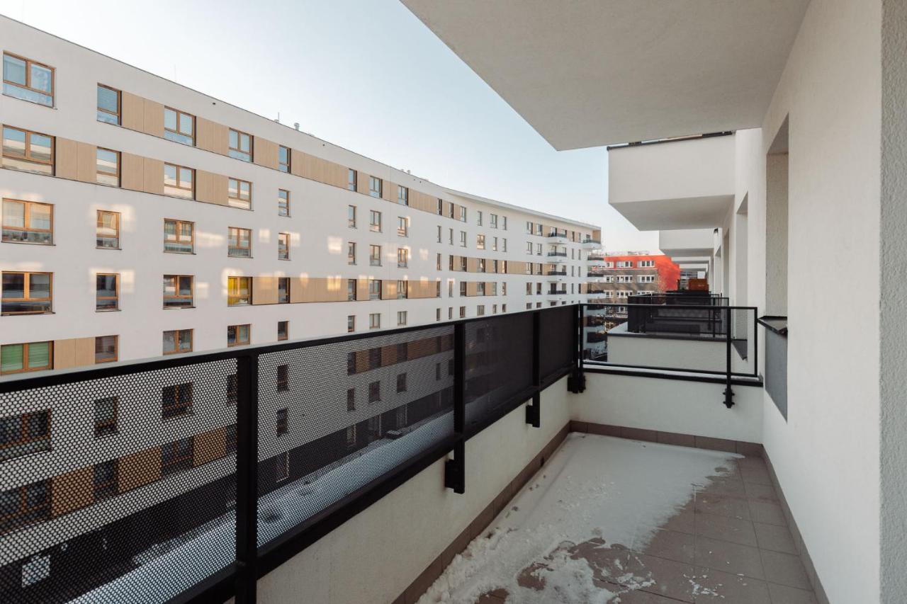 Chill Apartments Mokotow Business Center Warszawa Exteriör bild