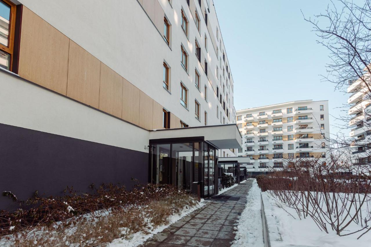 Chill Apartments Mokotow Business Center Warszawa Exteriör bild
